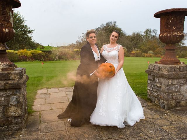 Jade and Gemma&apos;s Wedding in Tongwynlais, Cardiff 401