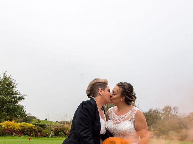Jade and Gemma&apos;s Wedding in Tongwynlais, Cardiff 408