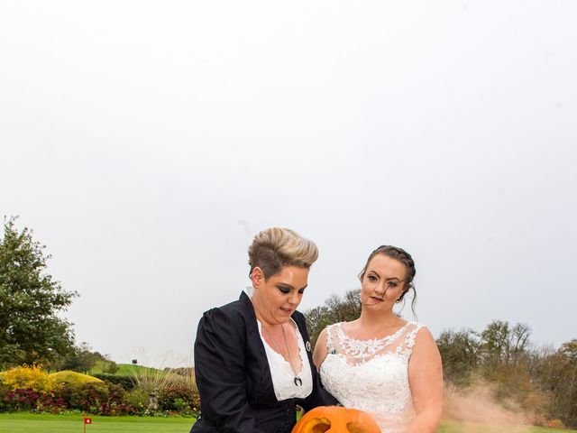 Jade and Gemma&apos;s Wedding in Tongwynlais, Cardiff 409