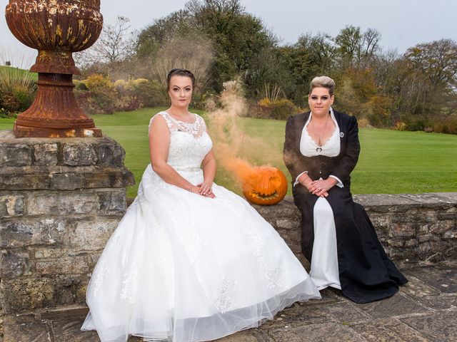 Jade and Gemma&apos;s Wedding in Tongwynlais, Cardiff 410