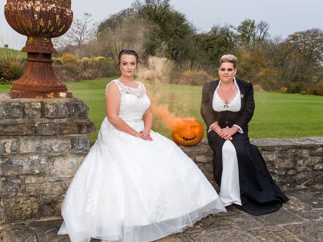 Jade and Gemma&apos;s Wedding in Tongwynlais, Cardiff 411