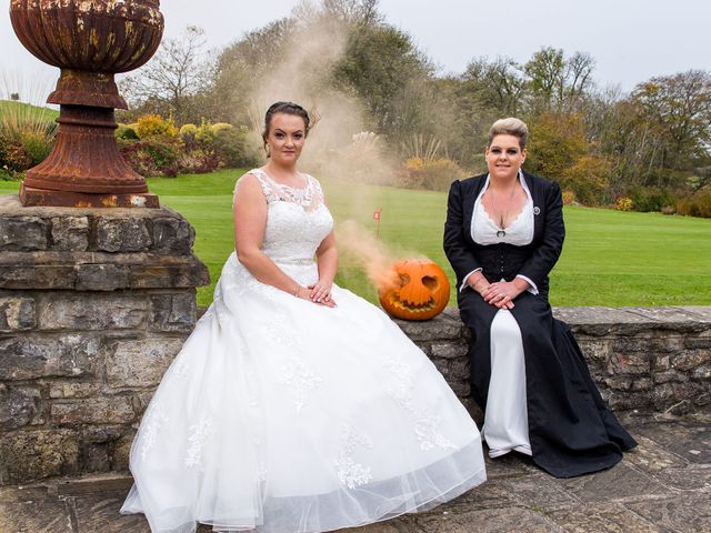 Jade and Gemma&apos;s Wedding in Tongwynlais, Cardiff 412