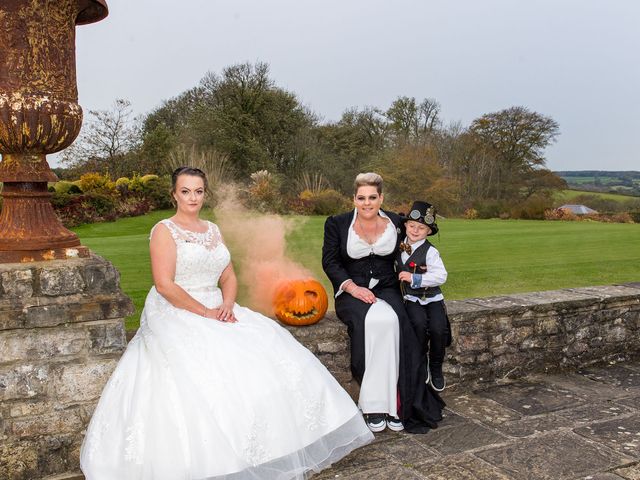 Jade and Gemma&apos;s Wedding in Tongwynlais, Cardiff 413