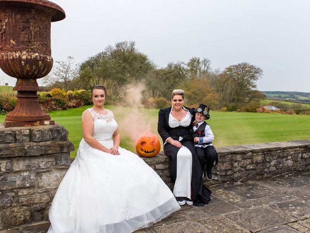 Jade and Gemma&apos;s Wedding in Tongwynlais, Cardiff 414