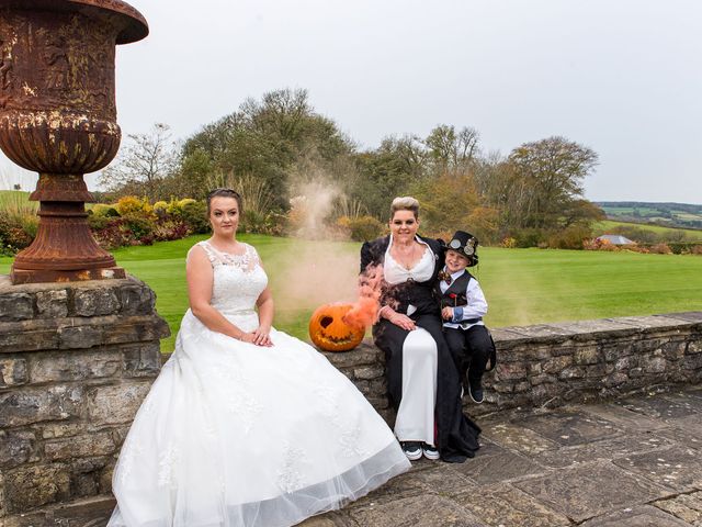 Jade and Gemma&apos;s Wedding in Tongwynlais, Cardiff 415