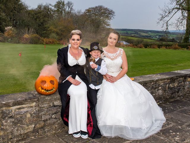 Jade and Gemma&apos;s Wedding in Tongwynlais, Cardiff 416