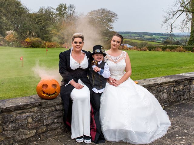 Jade and Gemma&apos;s Wedding in Tongwynlais, Cardiff 417