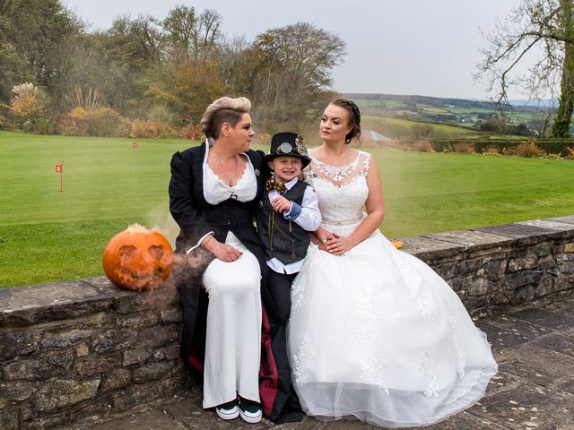 Jade and Gemma&apos;s Wedding in Tongwynlais, Cardiff 418
