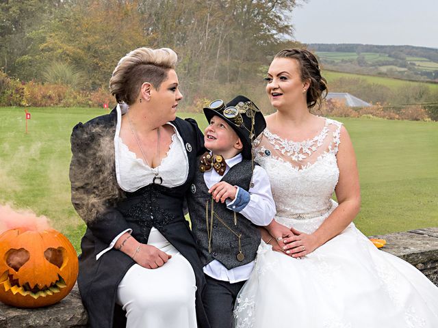 Jade and Gemma&apos;s Wedding in Tongwynlais, Cardiff 419