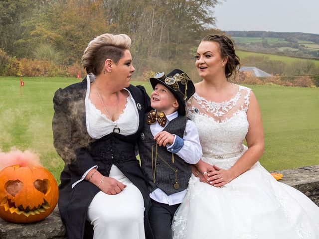 Jade and Gemma&apos;s Wedding in Tongwynlais, Cardiff 420