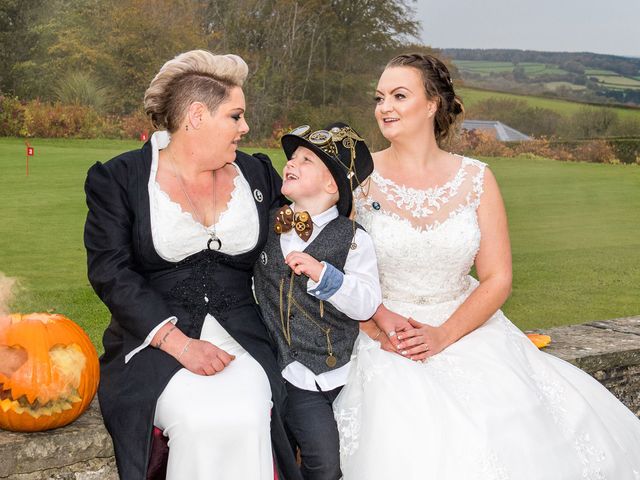 Jade and Gemma&apos;s Wedding in Tongwynlais, Cardiff 421