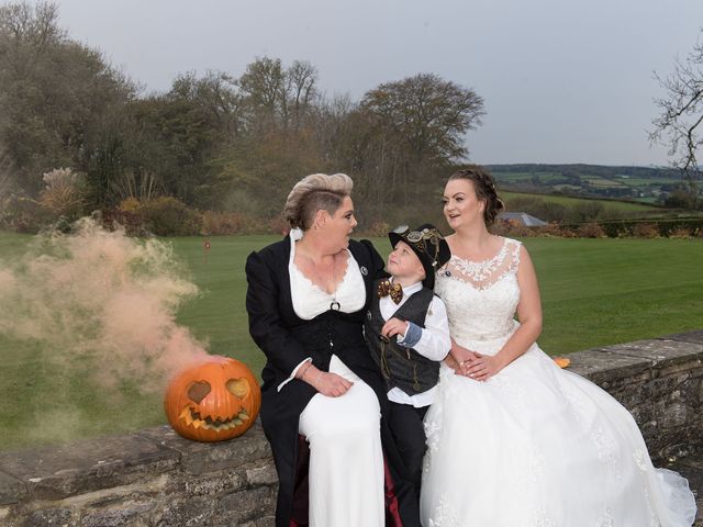 Jade and Gemma&apos;s Wedding in Tongwynlais, Cardiff 422
