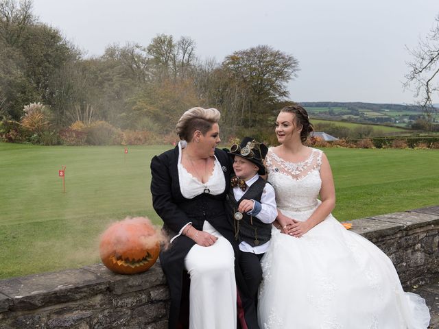 Jade and Gemma&apos;s Wedding in Tongwynlais, Cardiff 423