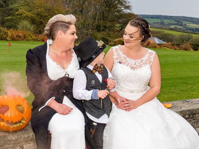Jade and Gemma&apos;s Wedding in Tongwynlais, Cardiff 424