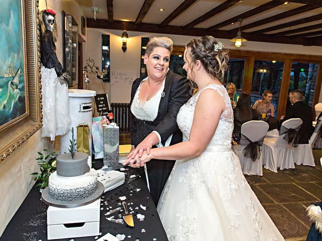 Jade and Gemma&apos;s Wedding in Tongwynlais, Cardiff 442