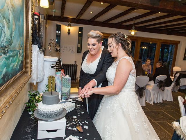 Jade and Gemma&apos;s Wedding in Tongwynlais, Cardiff 444