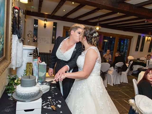Jade and Gemma&apos;s Wedding in Tongwynlais, Cardiff 445
