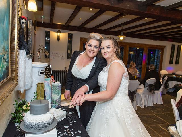 Jade and Gemma&apos;s Wedding in Tongwynlais, Cardiff 447