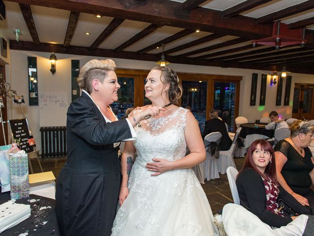 Jade and Gemma&apos;s Wedding in Tongwynlais, Cardiff 448