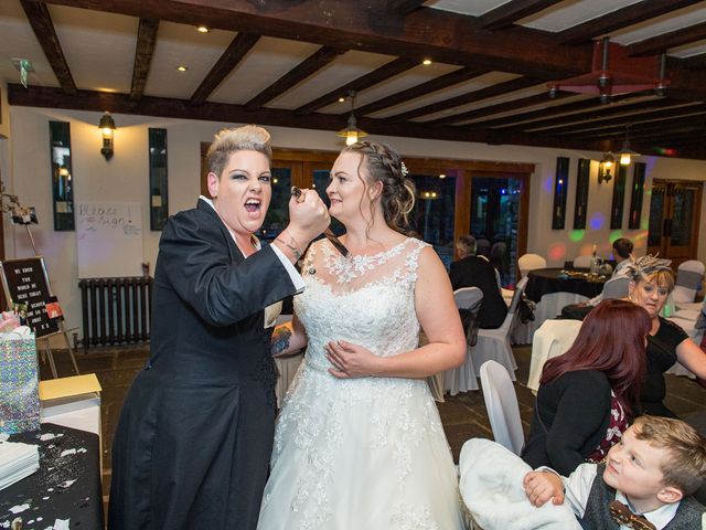 Jade and Gemma&apos;s Wedding in Tongwynlais, Cardiff 450