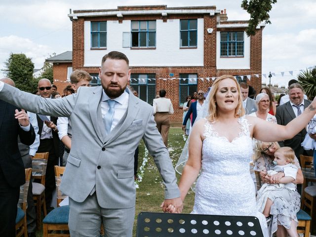 Martyn and Lisa&apos;s Wedding in Woodford Green, Essex 86