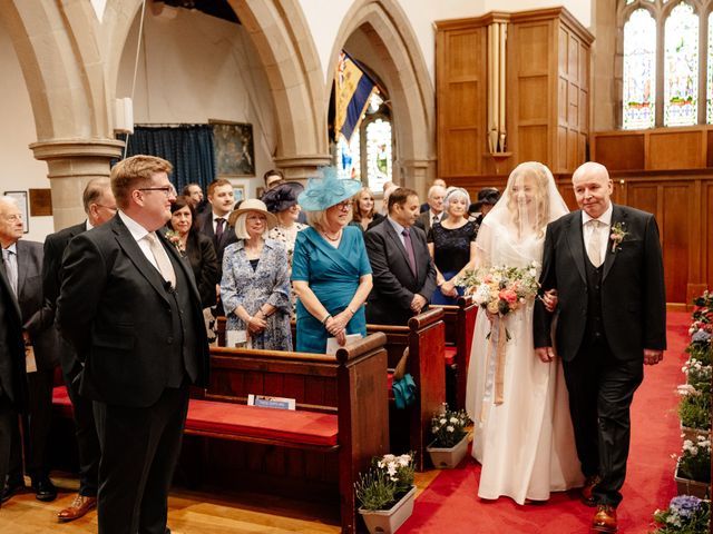 Ian and Ella's Wedding in Bakewell, Derbyshire 13