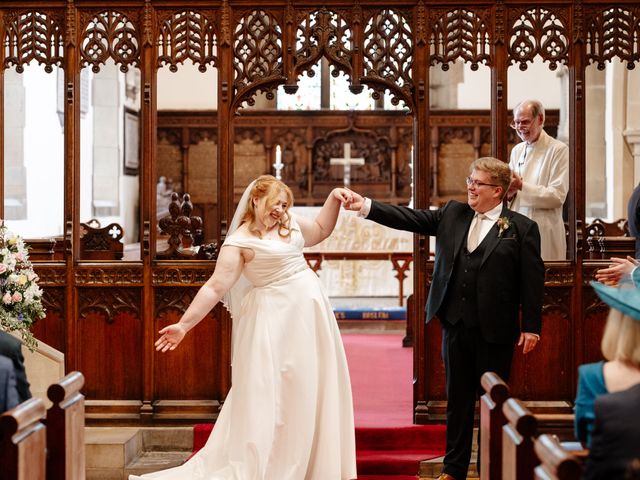 Ian and Ella's Wedding in Bakewell, Derbyshire 17