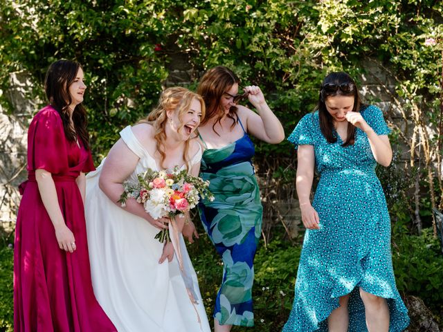 Ian and Ella's Wedding in Bakewell, Derbyshire 21