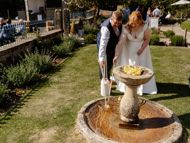 Ian and Ella's Wedding in Bakewell, Derbyshire 22