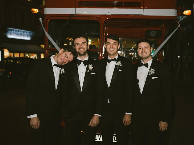 Chris and Emma's Wedding in Central London, South West London 73