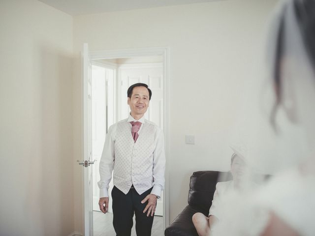 Wei and Bonnie&apos;s Wedding in Winchester, Hampshire 9