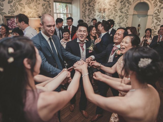 Wei and Bonnie&apos;s Wedding in Winchester, Hampshire 58