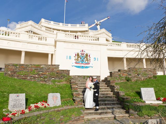 Ceirion and Louise&apos;s Wedding in Plymouth, Devon 132