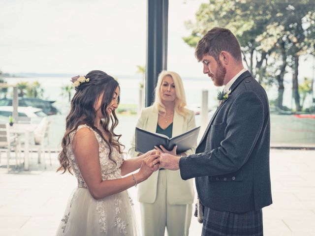 Chad and Jodie&apos;s Wedding in Largs, Dumfries Galloway &amp; Ayrshire 26