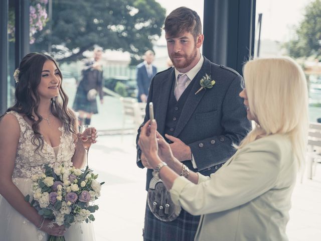 Chad and Jodie&apos;s Wedding in Largs, Dumfries Galloway &amp; Ayrshire 33