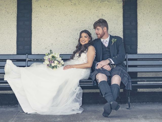 Chad and Jodie&apos;s Wedding in Largs, Dumfries Galloway &amp; Ayrshire 53