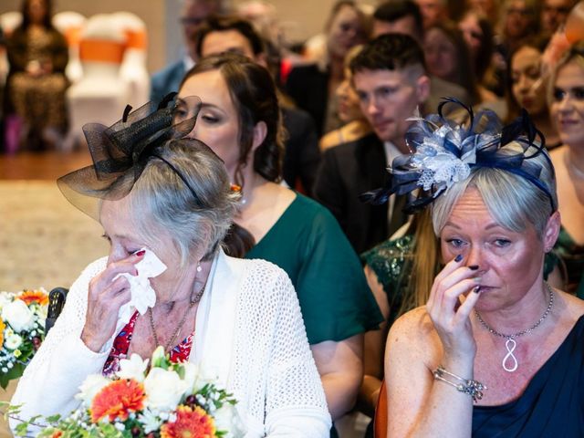 Rob and Claire's Wedding in Wilmslow, Cheshire 8