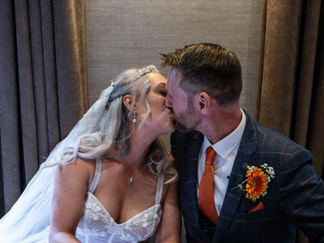 Rob and Claire's Wedding in Wilmslow, Cheshire 14