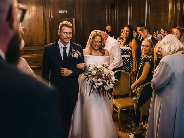 Winston and Clare&apos;s Wedding in Manchester, Greater Manchester 28
