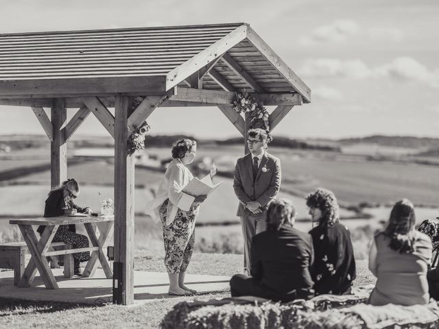 Jamie and Karenza&apos;s Wedding in Perranporth, Cornwall 11