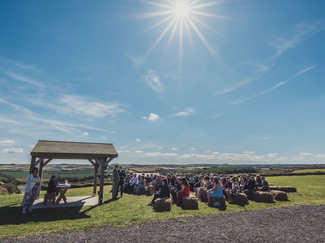 Jamie and Karenza&apos;s Wedding in Perranporth, Cornwall 12