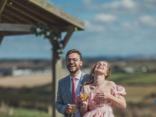 Jamie and Karenza&apos;s Wedding in Perranporth, Cornwall 25