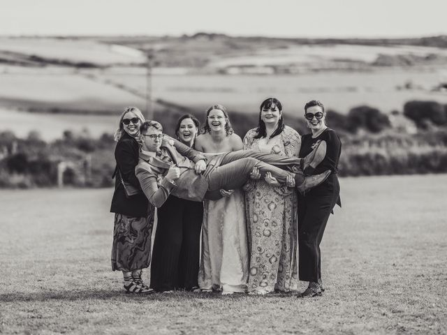 Jamie and Karenza&apos;s Wedding in Perranporth, Cornwall 27