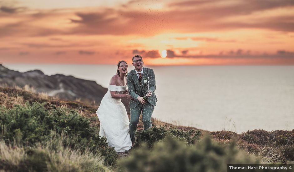 Jamie and Karenza's Wedding in Perranporth, Cornwall