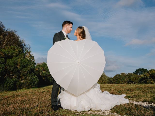 Liam and Courtnie&apos;s Wedding in The New Forest, Hampshire 7