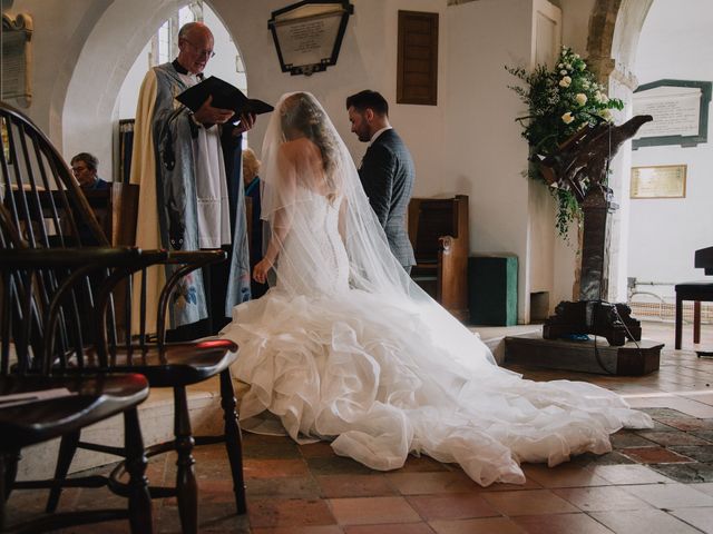 Liam and Courtnie&apos;s Wedding in The New Forest, Hampshire 10