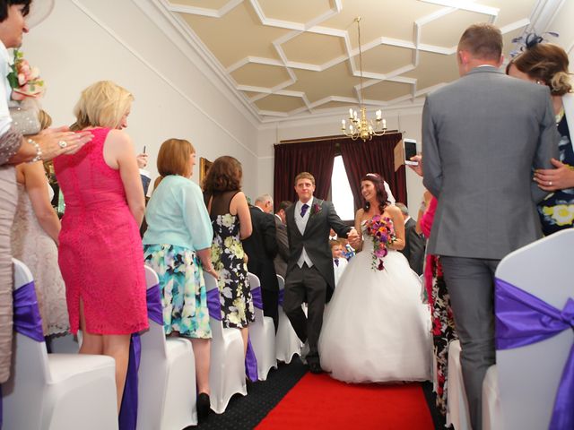 Eifion and Justine&apos;s Wedding in Ruthin, Denbighshire 37