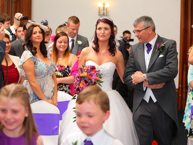 Eifion and Justine&apos;s Wedding in Ruthin, Denbighshire 45