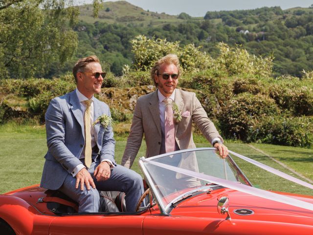 Stuart and Christian's Wedding in Windermere, Cumbria 7