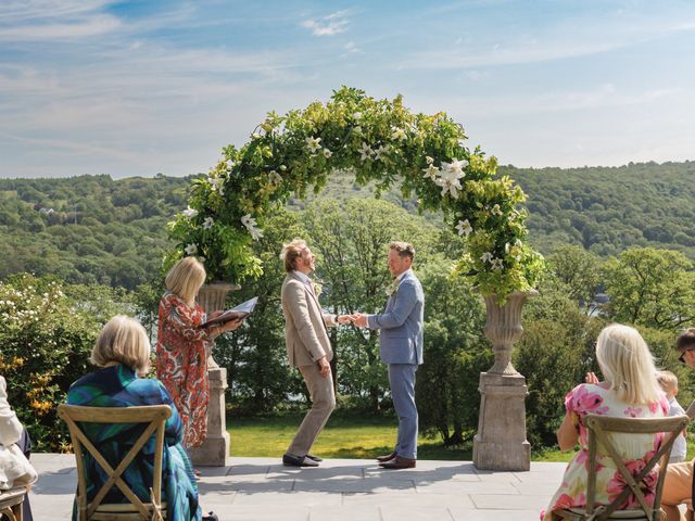 Stuart and Christian's Wedding in Windermere, Cumbria 9